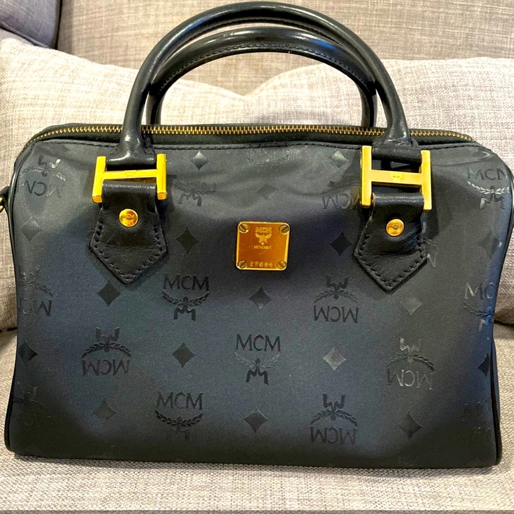 MCM boston bag